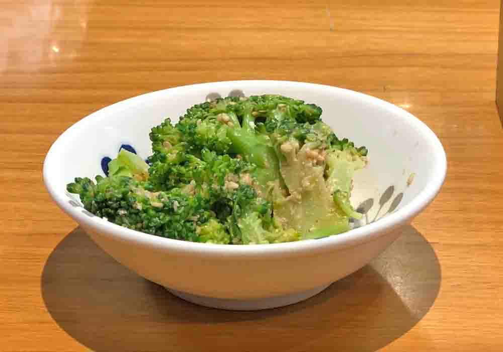 osaka_tennoji_stand moritaya_broccoli-gomaae