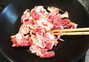 stir-frying_meat